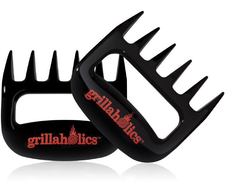Professional Meat Pulling&Shding Claws in Red