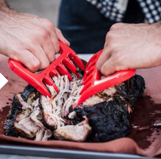 Meat Claws Pulled Pork Shredders BBQ Shredding Forks Set BEAST Clawz –  Grill Beast
