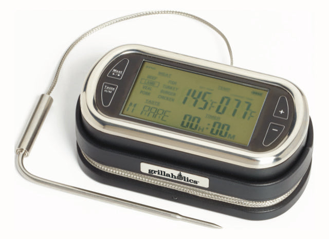 Grillaholics Wireless Remote Grilling Thermometer With 200' Range