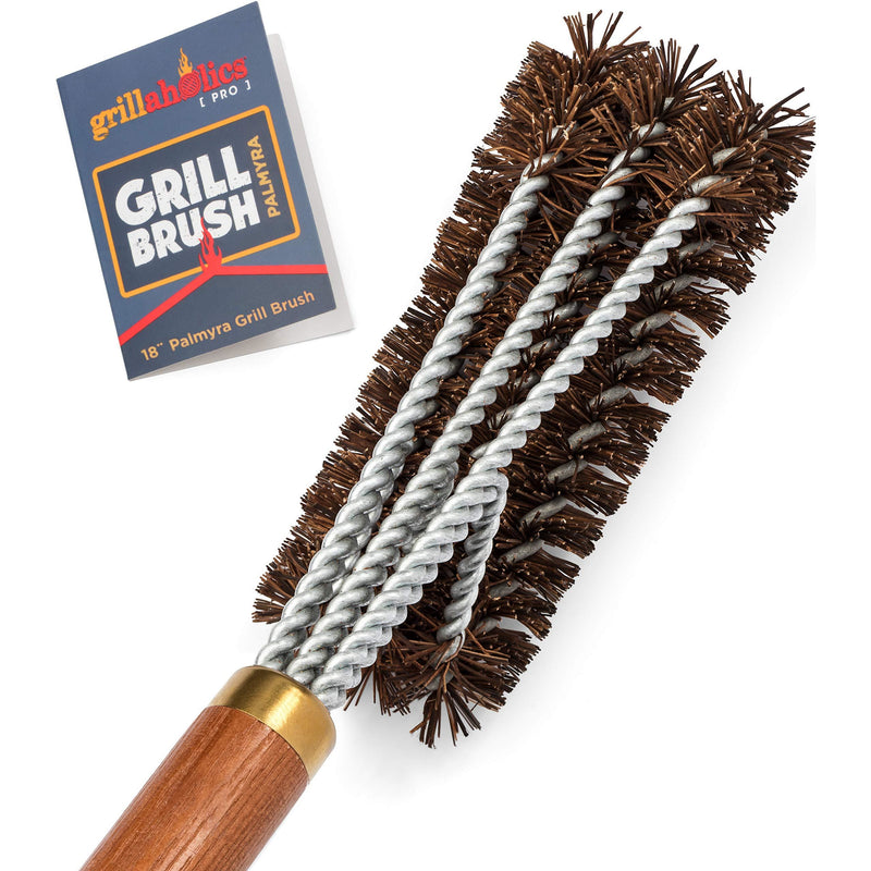BBQ-AID Wire Mesh Wood 3-in Grill Brush in the Grill Brushes