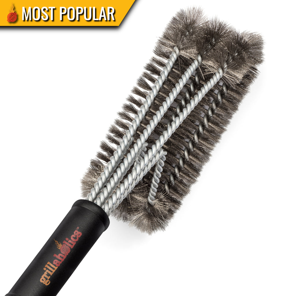 Broil King 21 In. Stainless Steel Bristles Heavy-Duty Grill Cleaning Brush  - McCabe Do it Center