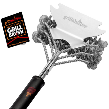 Brass Grill Brush - 18