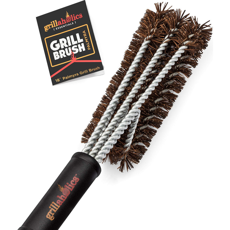 Broil King 18 In. Palmyra Bristles Metal Handle Grill Cleaning Brush -  Brownsboro Hardware & Paint