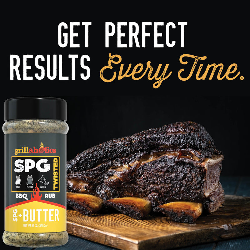  Grillaholics Twisted SPG + Butter Rub - Garlic Butter